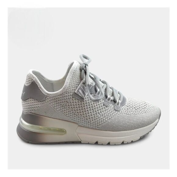 Ash Crush Bis In Sparkling Silver/White Sneakers Size 38 - Picture 2 of 13